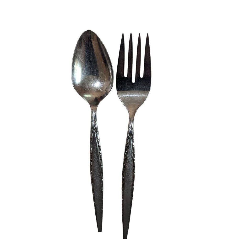 Oneida‎ Venetia Silverware Piec Community Stainless Flatware fork spoon 8.5 in